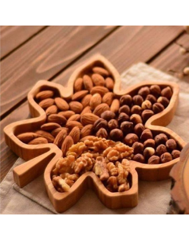 3 pot herb station on an olive wood base, optionally with herb scissors – a great gift for moving house