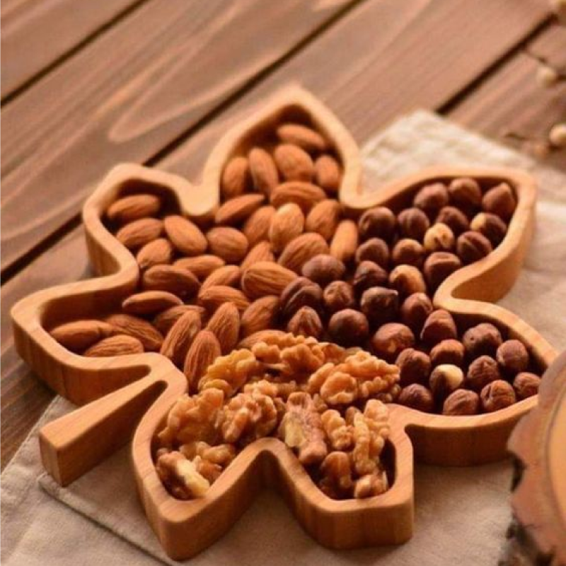 3 pot herb station on an olive wood base, optionally with herb scissors – a great gift for moving house